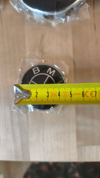 Juego 7 Emblemas Tapacubos BMW