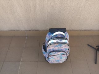 Mochila con ruedas y estrellas de la marca toto