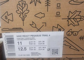 Nike React Pegasus Trail 4 T45