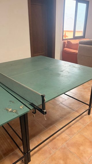 Mesa de ping-pong verde