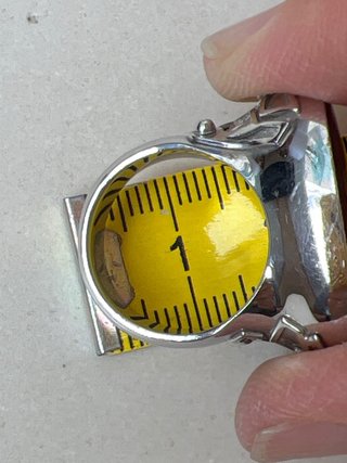 Anillo Swatch Piedra Natural Fucsia