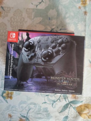Mando Nintendo Switch Pro Monster Hunter Rise