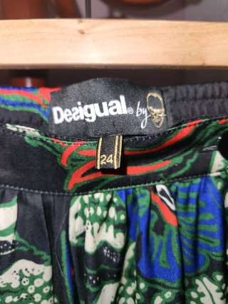 Pantalón Desigual Christian Lacroix Talla 24MX
