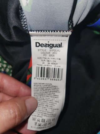 Pantalón Desigual Christian Lacroix Talla 24MX