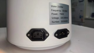 Destilador Agua 4L 750W + Jarra