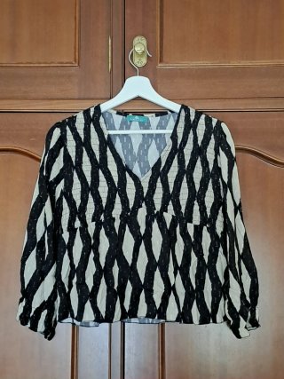 Blusa corta estampada Liberatta - Talla única