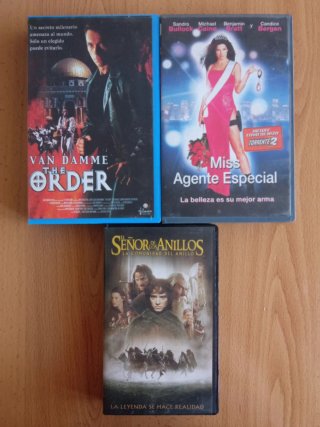 Lote películas VHS