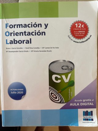 FORMACIÓN Y ORIENRACIÓN LABORAL