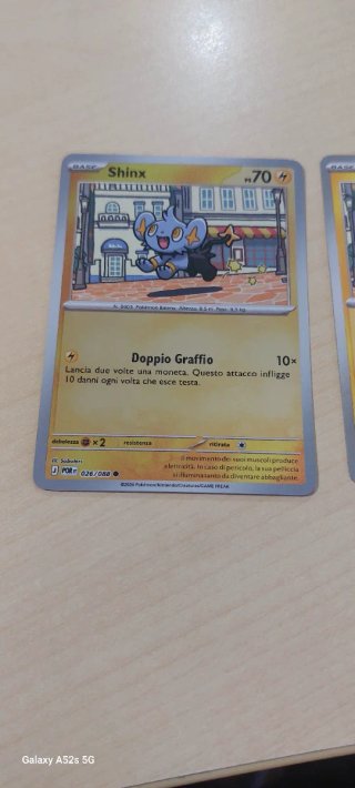 Carte Pokemon Shinx 26/88 Doppio Graffio