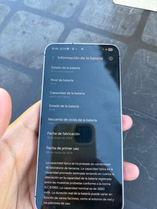 Samsung galaxy S24 256gb  Gris/Plata
