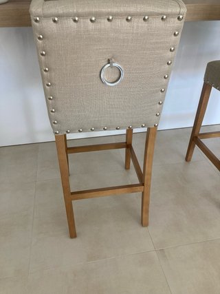 Set di 4 sedie alte da bar