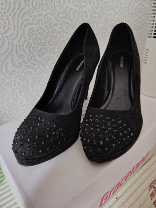 Zapatos de tacón Graceland negros