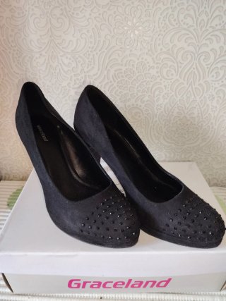 Zapatos de tacón Graceland negros