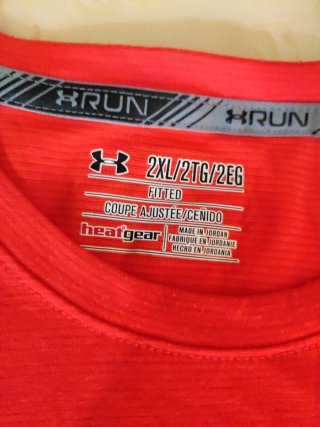 Maglietta Under Armour Uomo arancione