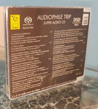 CD Super Audio Hybrid Disc Audiophile Trip