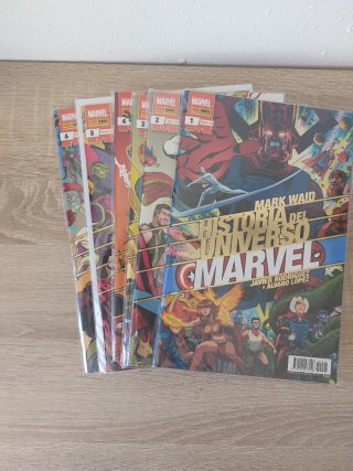 Colección Completa: Historia del Universo Marvel