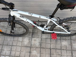 Bicicleta Rockrider 300 Blanca 24”