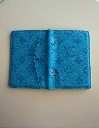 Tarjetero Louis Vuitton Azul