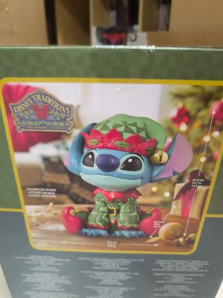 Figura Stitch Navideño Grande Jim Shore