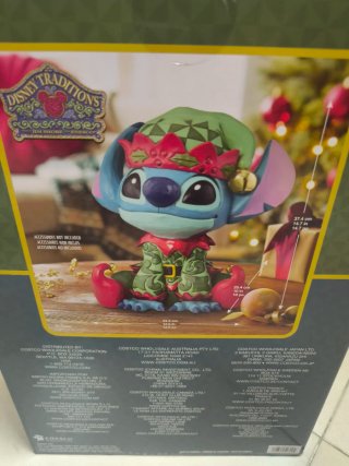 Figura Stitch Navideño Grande Jim Shore