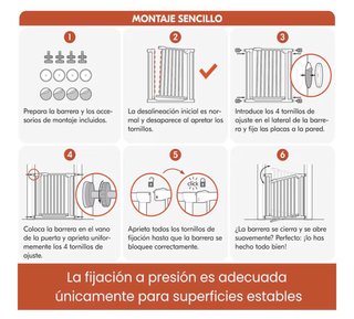 Barrera de seguridad Hauck Stop N Safe 2