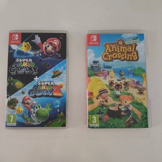 Switch: Mario Galaxy 1/2 e Animal Crossing