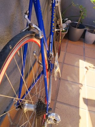 Bicicleta Colnago Super Thron Buckler Clásica Azul