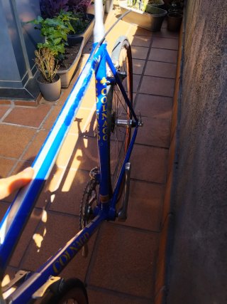 Bicicleta Colnago Super Thron Buckler Clásica Azul