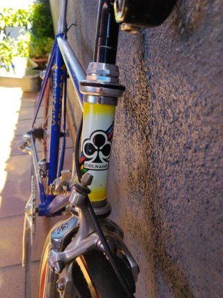 Bicicleta Colnago Super Thron Buckler Clásica Azul