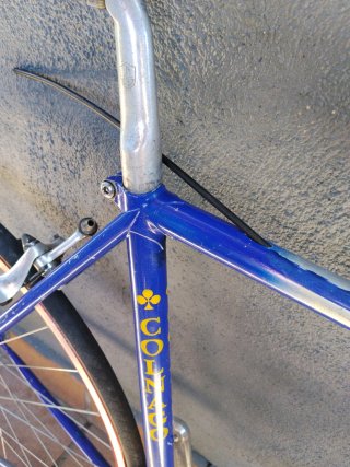 Bicicleta Colnago Super Thron Buckler Clásica Azul