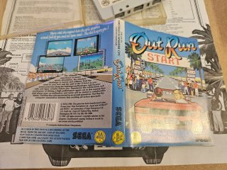 Out Run Amstrad CPC Sega (1987) con BSO