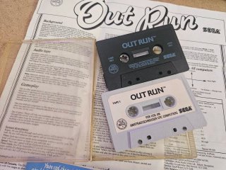 Out Run Amstrad CPC Sega (1987) con BSO