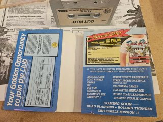 Out Run Amstrad CPC Sega (1987) con BSO