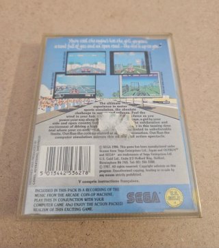 Out Run Amstrad CPC Sega (1987) con BSO