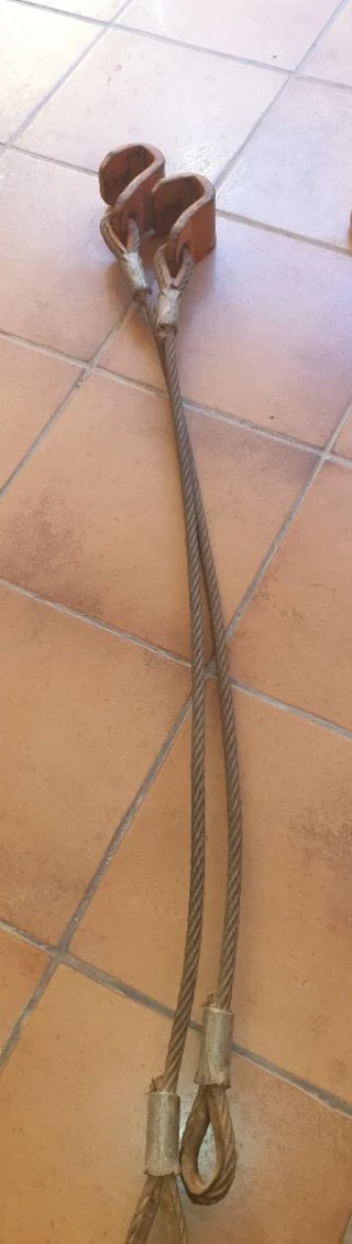Juego de cables de trabajo con ganchos para tubos