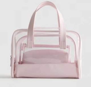 Neceser Maquillaje y Skincare 4 en 1 Rosa