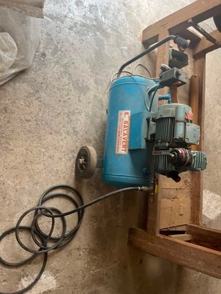 COMPRESOR AIRE E. SALAVERT 50L 220V FUNCIONANDO
