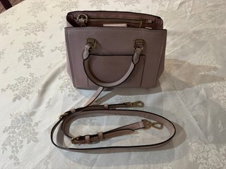 Bolso Michael Kors Satchel pequeño Rosa y Dorado
