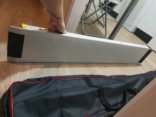 Rampa telescópica para silla de ruedas