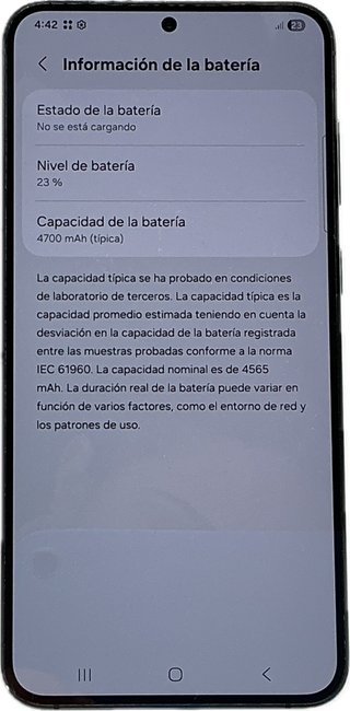 Samsung Galaxy S23 Plus 256GB Negro
