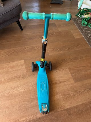 Patinete plegable 3 Ruedas Azul