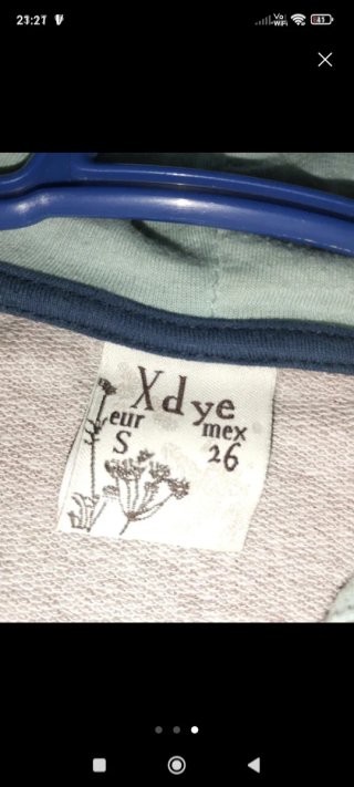 Sudadera XDYE mujer marrón talla S