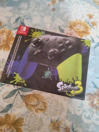 Mando Nintendo Switch Pro Splatoon 3