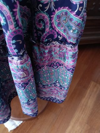 Gonna lunga Bohoo fashion di seta