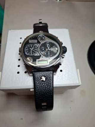 Reloj Diesel Nuevo Negro/Plata