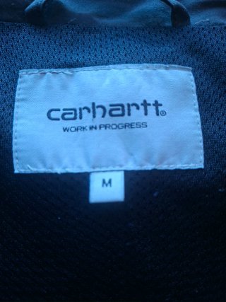 Cortavientos Carhartt Negro y Gris
