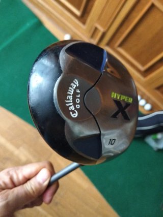 Driver Callaway Hyper X 10° vara UST regular flex