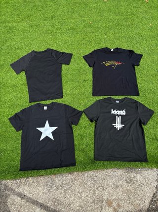 Pack Camisetas Góticas/Post Punk/Grunge/Metal/Sovi