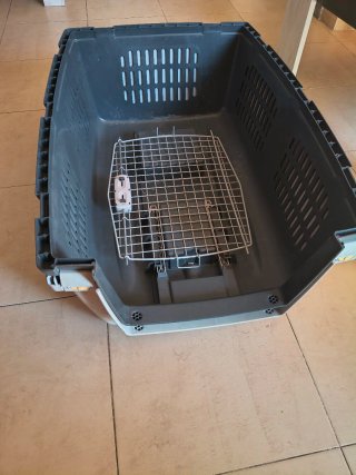 Transportín IATA grande para perro