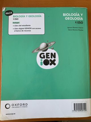 Biología y Geología 1º ESO. Libro del estudiant...